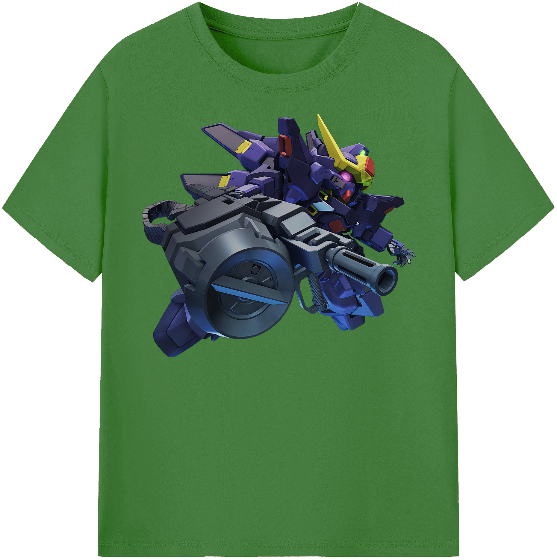 （画像用） 機動戦士ガンダム Mobile Suit Gundam レディースカジュアルプリントTシャツ（綿100％）